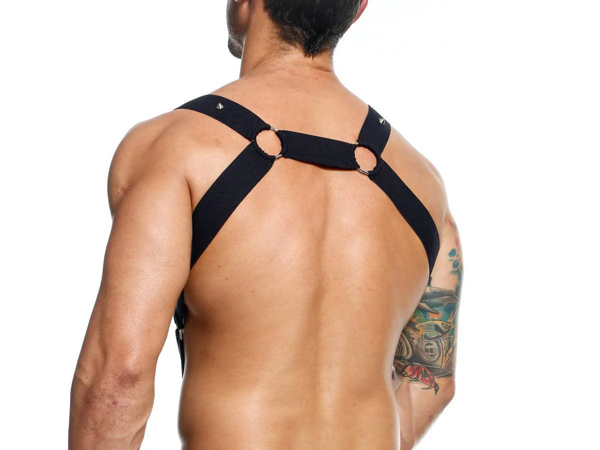 Male Basics Dungeon Straight Back Shoulder Harness - Image 4