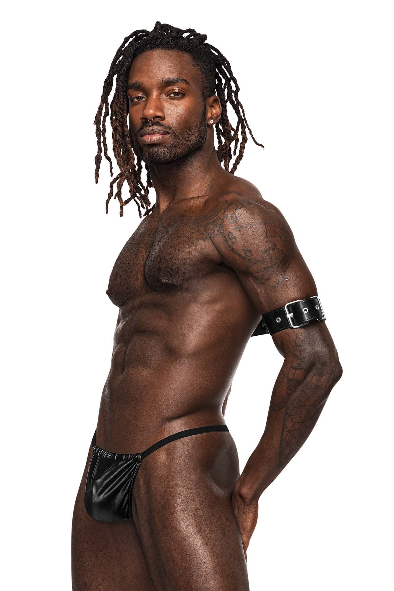 Male Power 510-266 Leather Pisces Bondage Harness Color Black - Image 5
