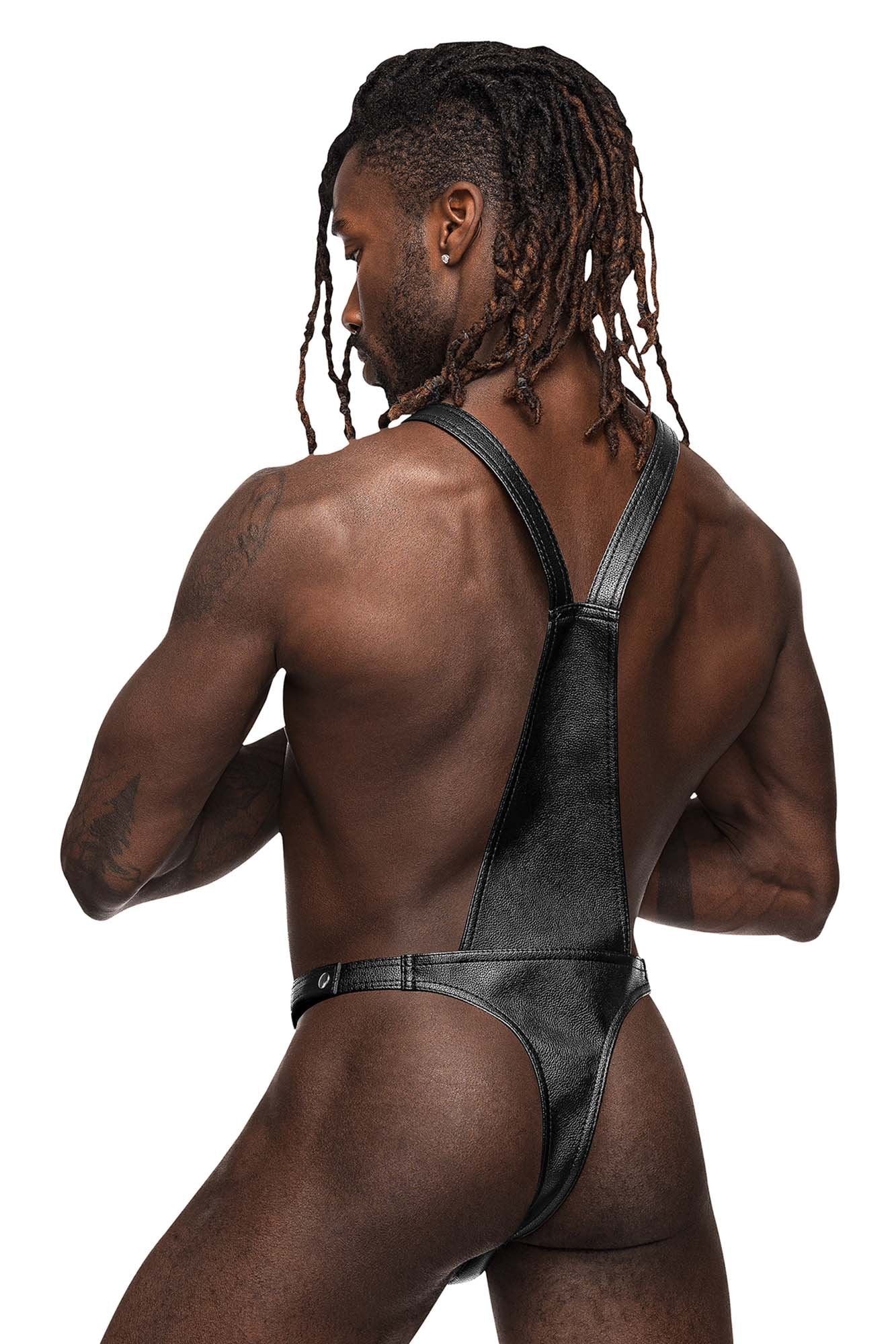 Male Power 530-266 Leather Capricorn Bodysuit - Image 3