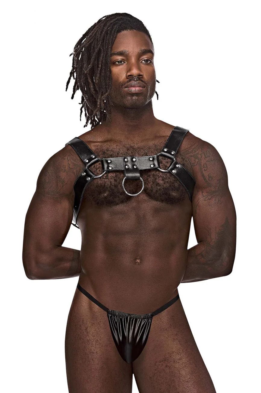 Male Power 590-266 Leather Aries Harness - Image 7