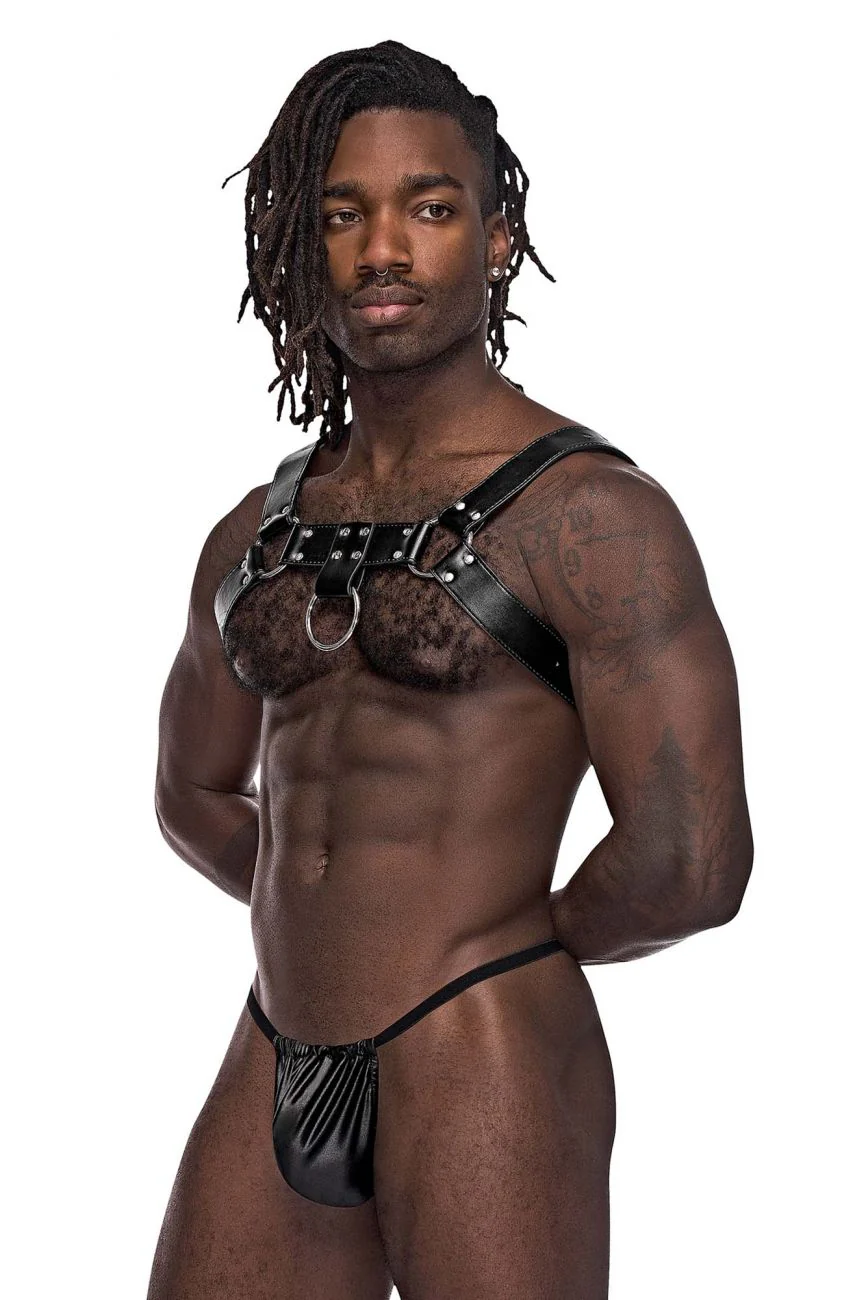 Male Power 590-266 Leather Aries Harness - Image 9