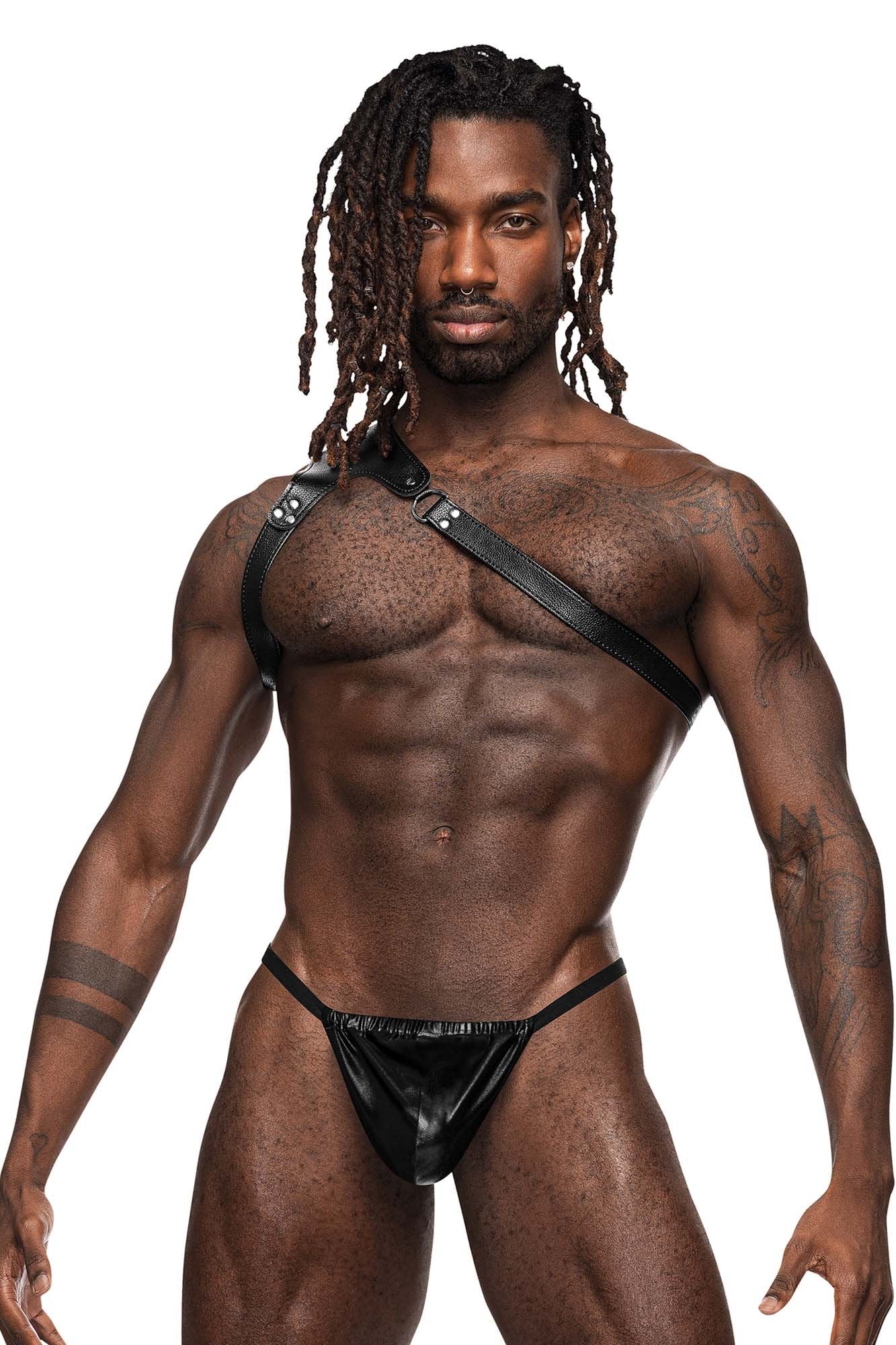 Male Power 592-266 Leather Zodiac Harness - Image 5