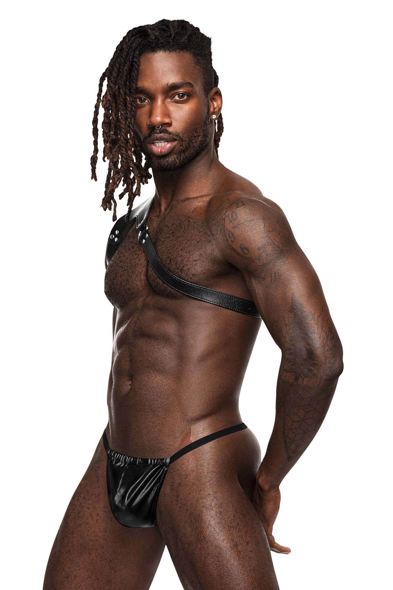 Male Power 592-266 Leather Zodiac Harness - Image 6