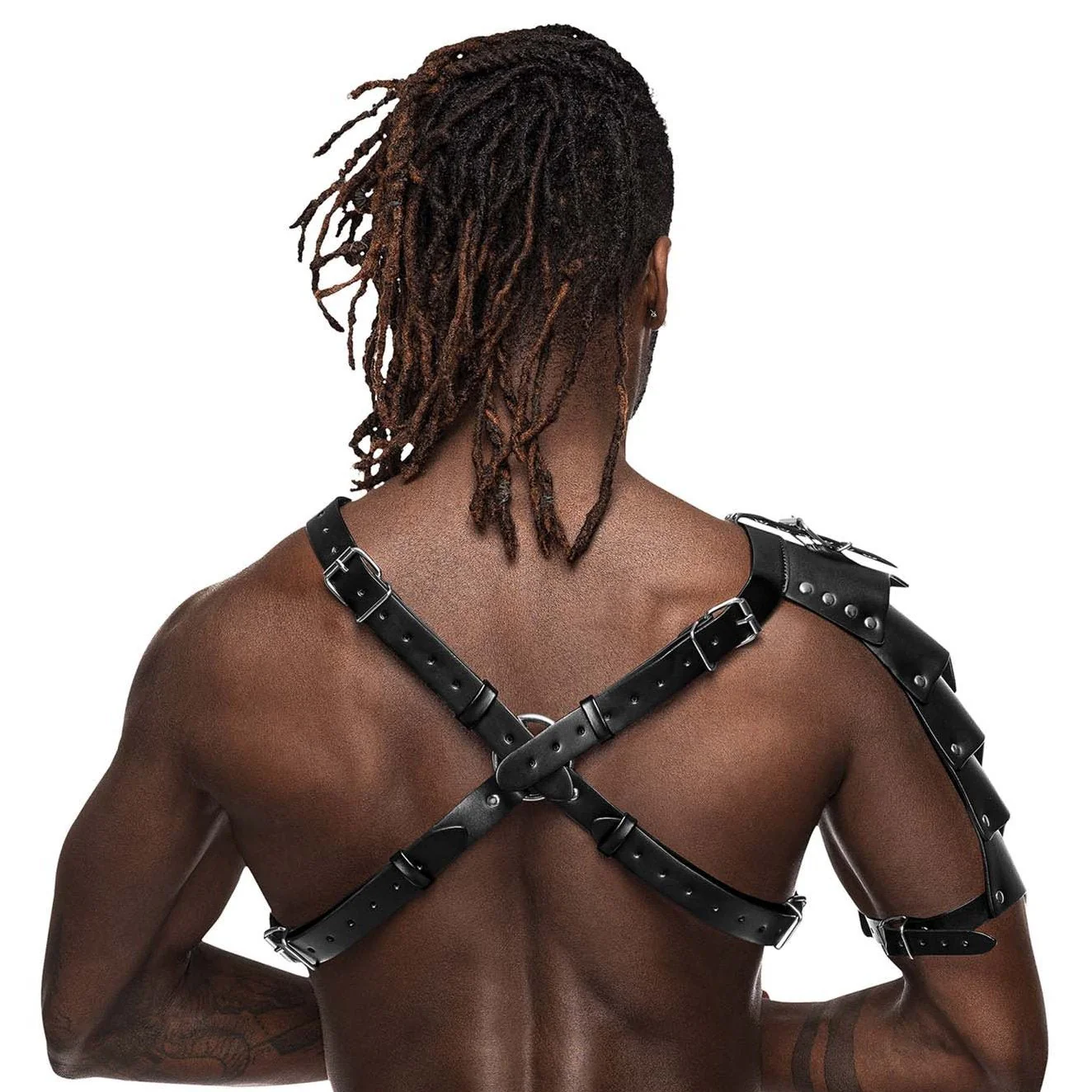 Male Power 593-266 PU Leather Aquarius Harness - Image 3