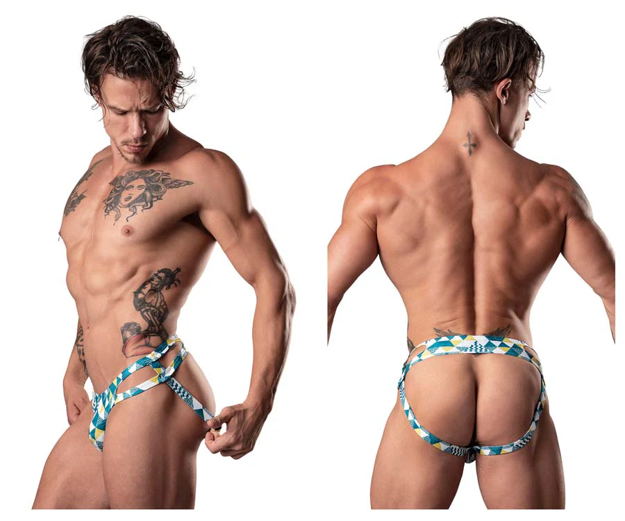 Male Power Cut It Out Cut Out Moonshine Jockstrap 302-292 - Image 4