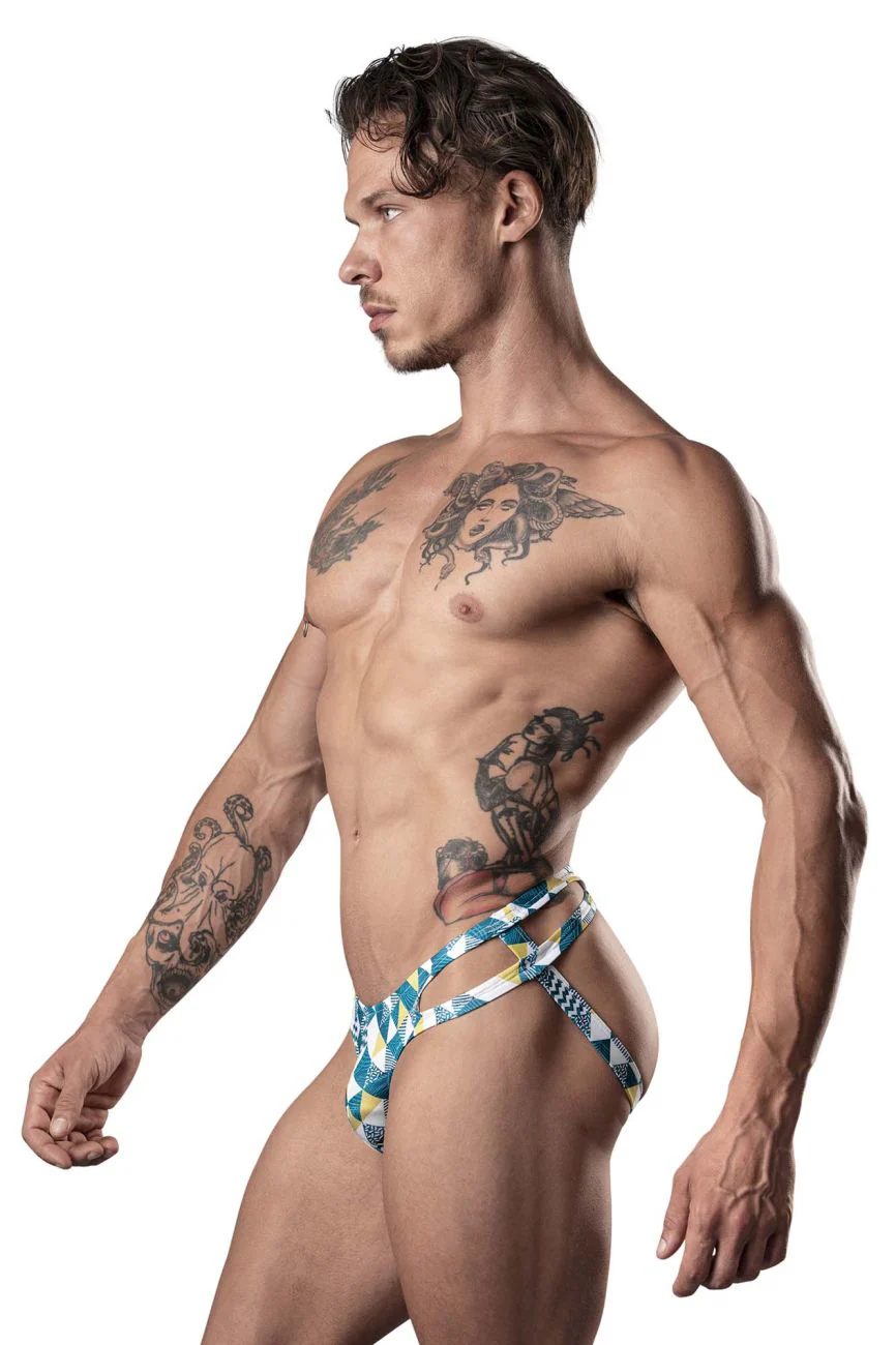 Male Power Cut It Out Cut Out Moonshine Jockstrap 302-292 - Image 5
