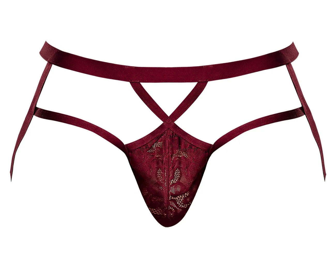 Male Power Lucifer Strappy Jockstrap 394-289 - Image 5