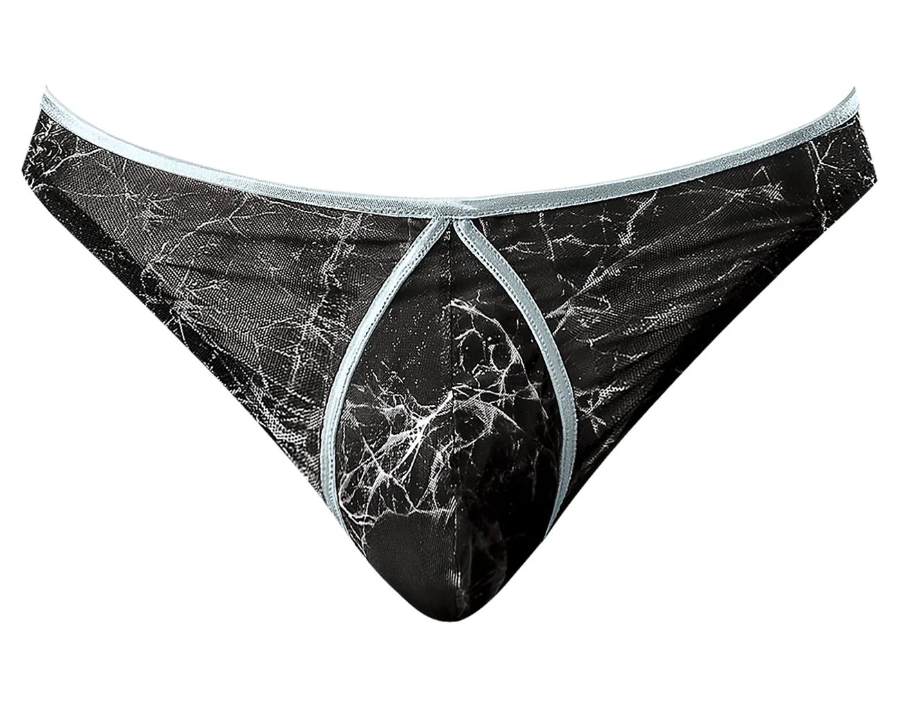 Male Power Marble Mesh Mini Moonshine Jock Brief 304-290 - Image 10