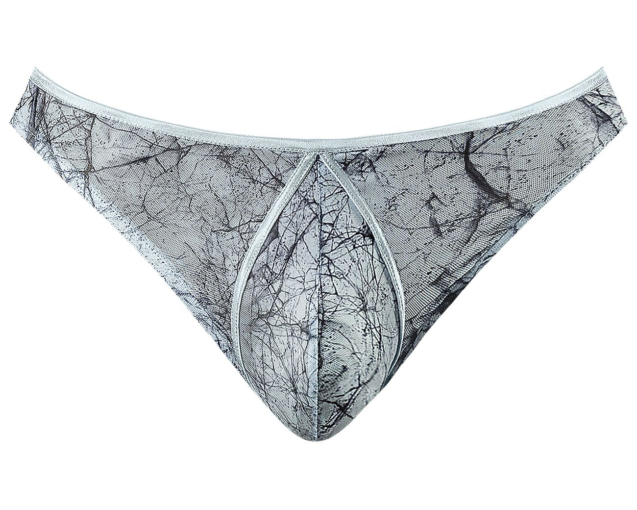 Male Power Marble Mesh Mini Moonshine Jock Brief 304-290 - Image 2