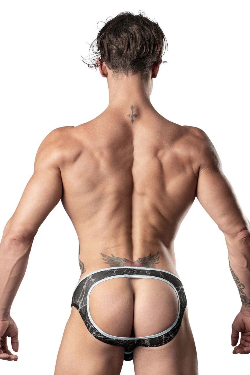 Male Power Marble Mesh Mini Moonshine Jock Brief 304-290 - Image 9