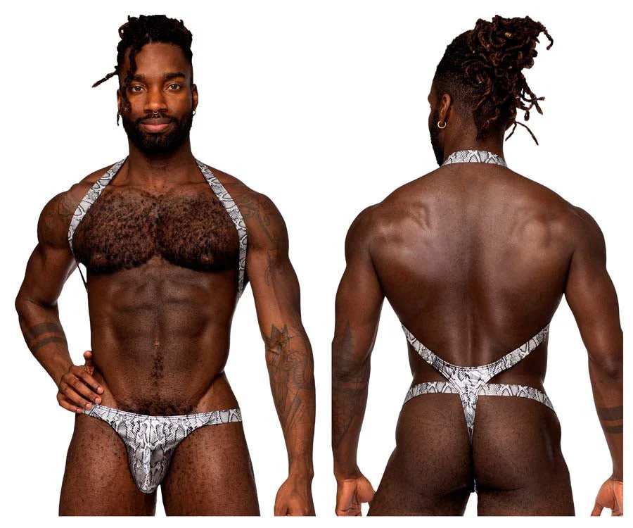 Male Power S-naked Shoulder Sling Harness Thong 404-282 - Image 2