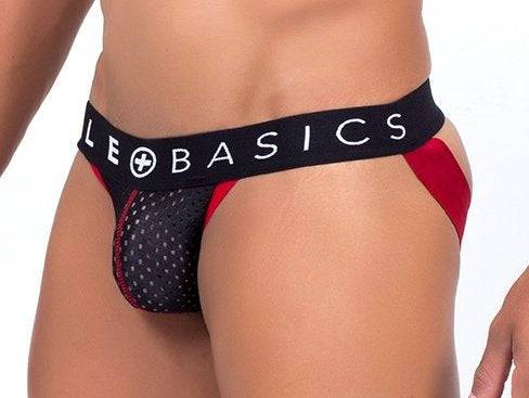 MaleBasics Spot Mesh Jockstrap - Image 3
