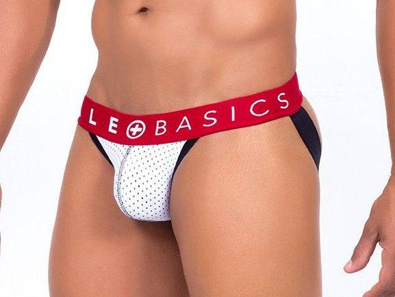 MaleBasics Spot Mesh Jockstrap - Image 6