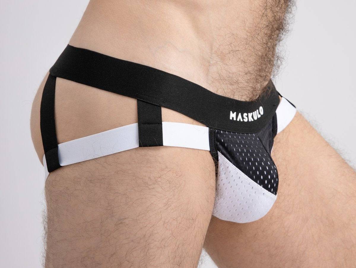 Maskulo Mesh Jockstrap With 2-Layer Pouch - Image 9