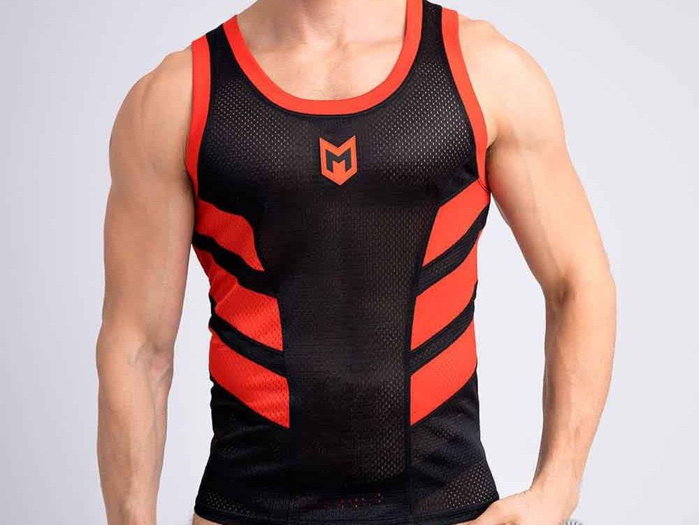 Maskulo Skulla Mesh Tank - Image 4