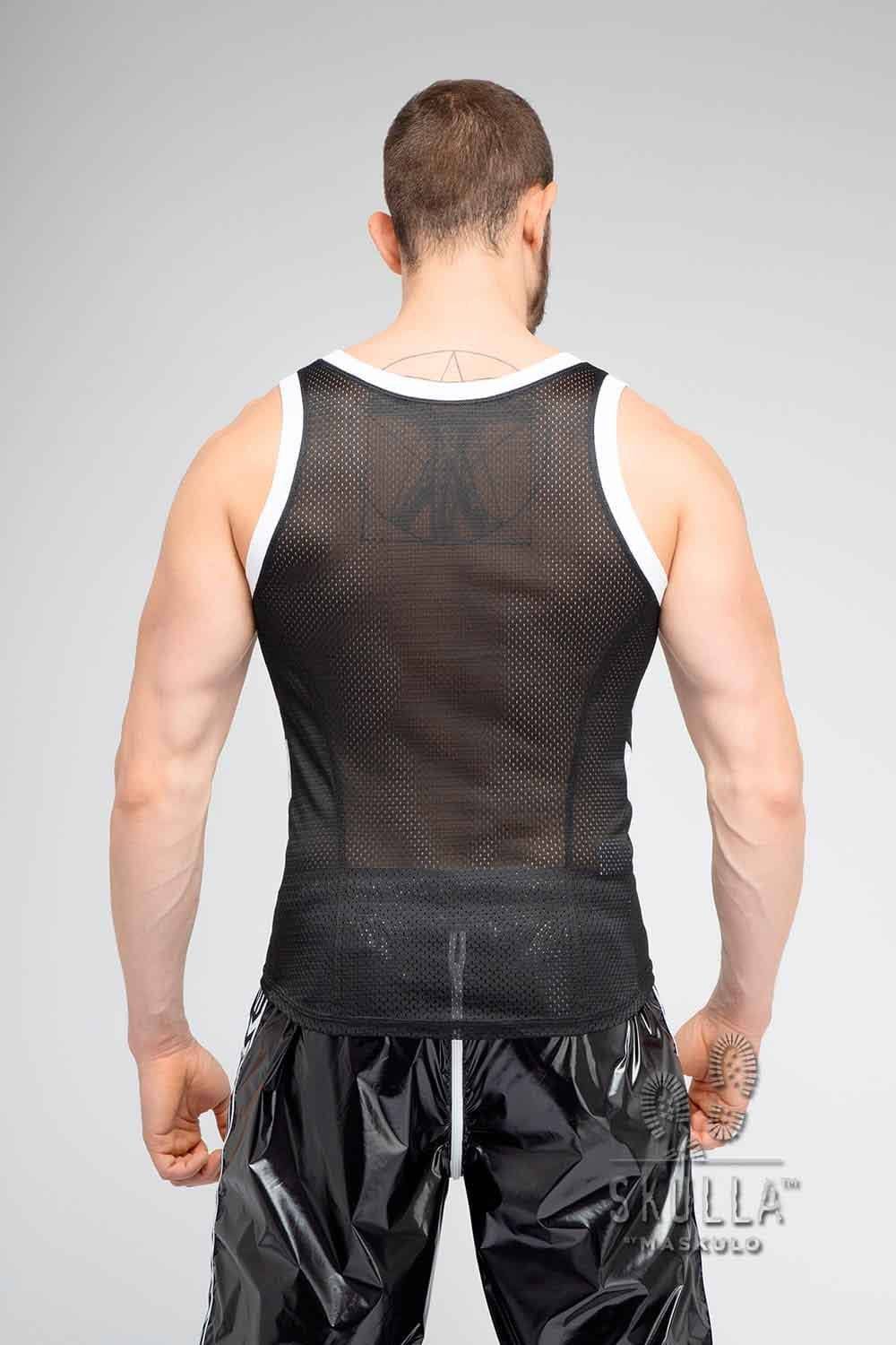 Maskulo Skulla Mesh Tank - Image 6