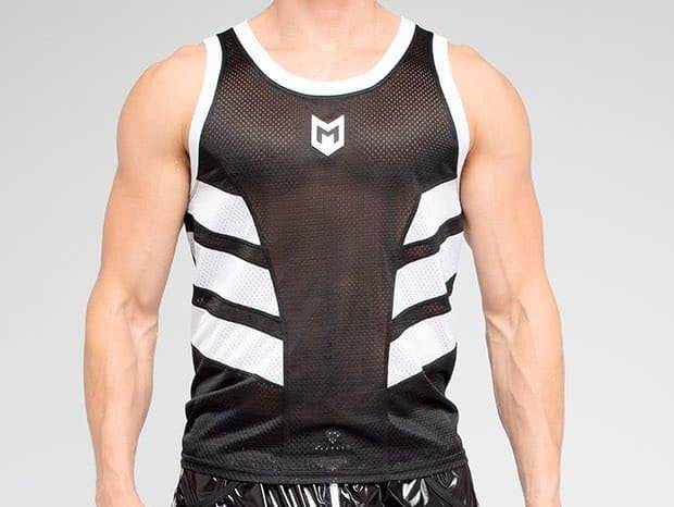 Maskulo Skulla Mesh Tank - Image 8