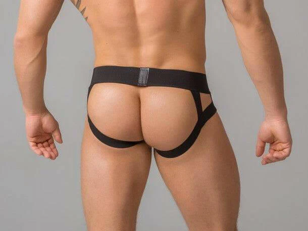 Maskulo Youngero Jockstrap with Mesh Cod Piece - Image 11