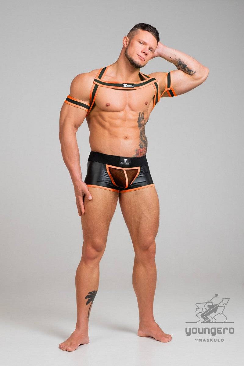Maskulo Youngero Rubber Harness With Bicep Bands - Image 12