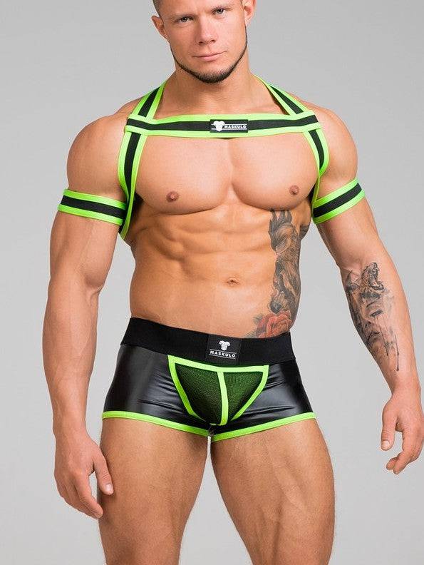 Maskulo Youngero Rubber Harness With Bicep Bands - Image 13