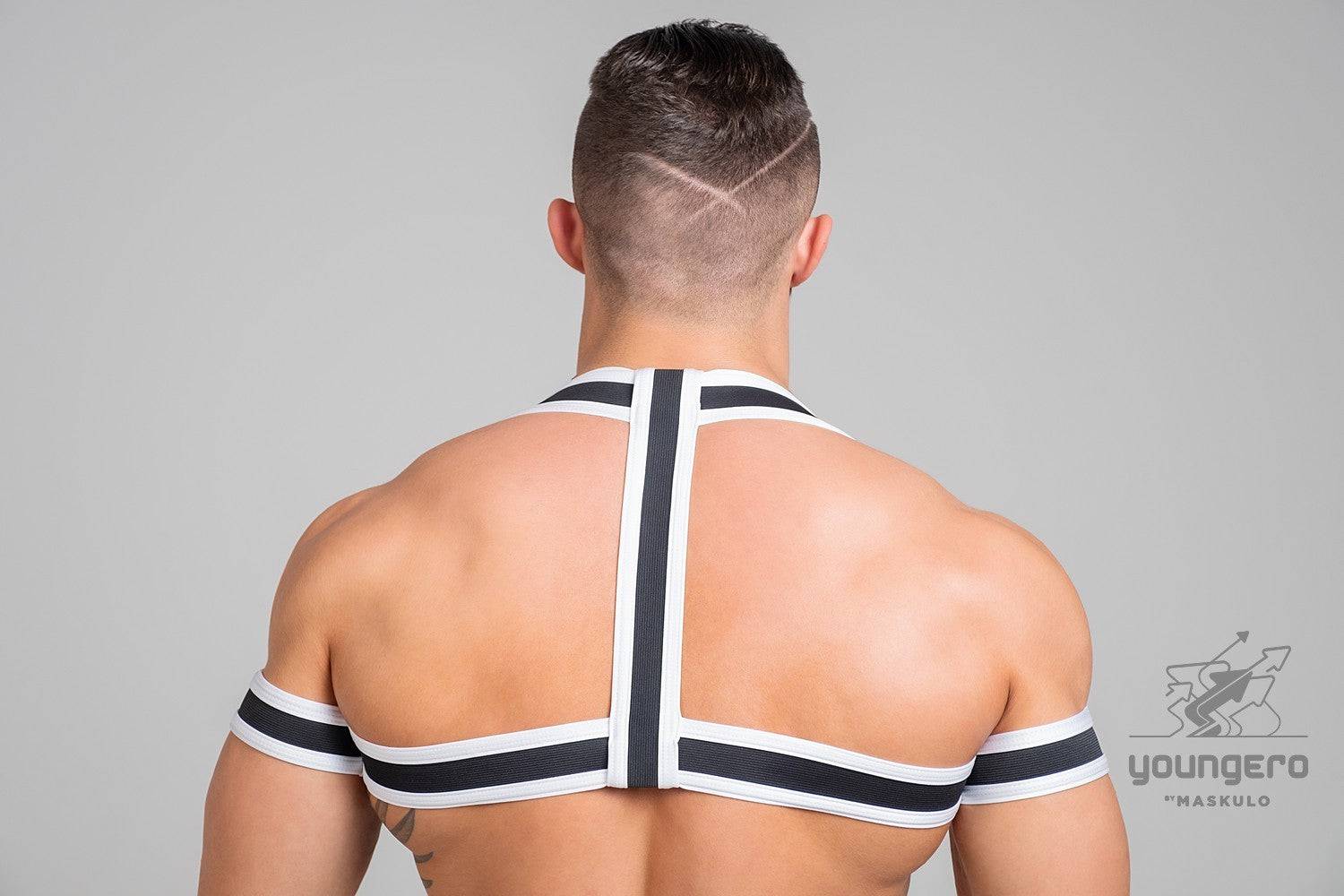 Maskulo Youngero Rubber Harness With Bicep Bands - Image 5