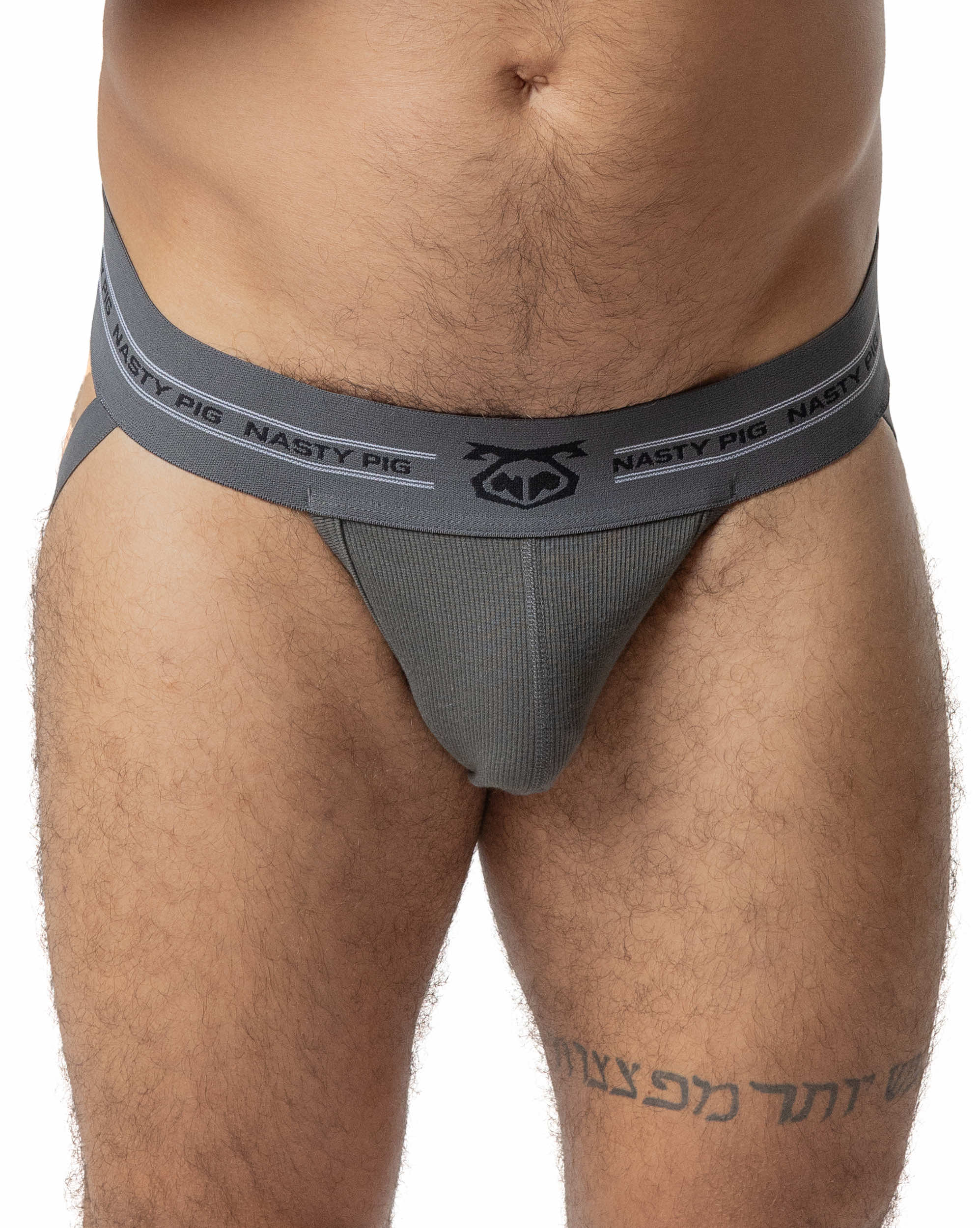Nasty Pig Core Jockstrap 3.0 in Charcoal Grey - Image 2