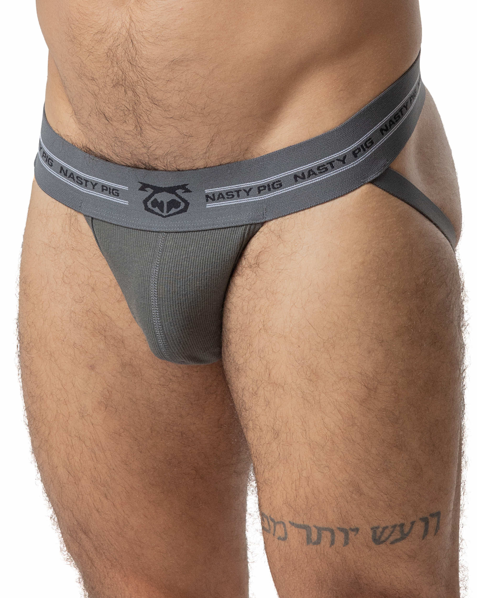 Nasty Pig Core Jockstrap 3.0 in Charcoal Grey - Image 4