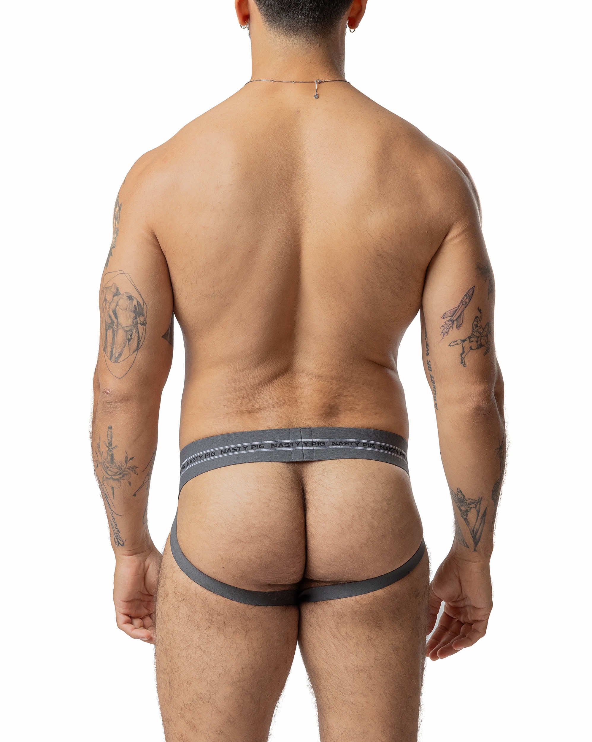 Nasty Pig Core Jockstrap 3.0 in Charcoal Grey - Image 5