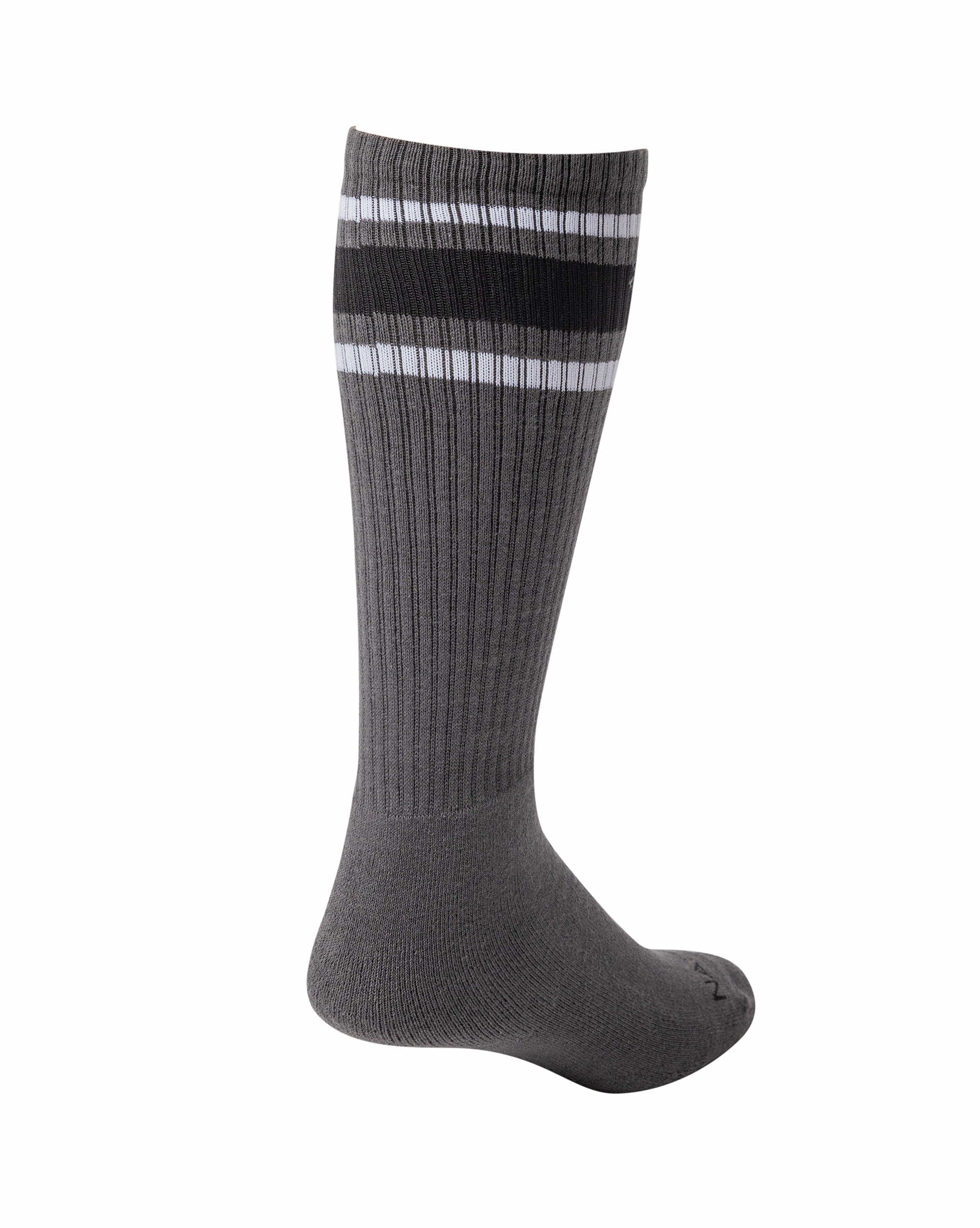 Nasty Pig Hook'd Up Sport Sock in Charcoal Grey - Image 3
