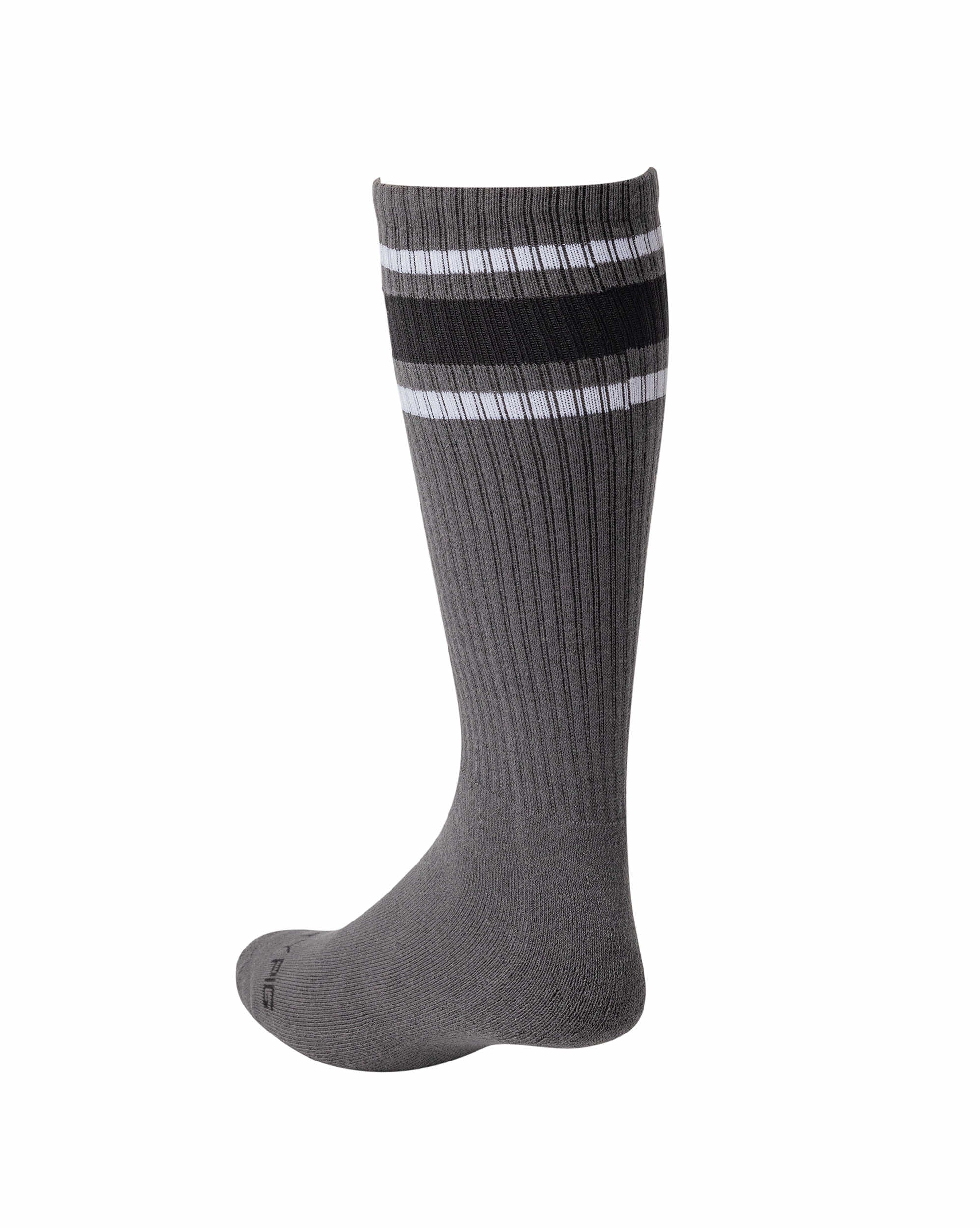 Nasty Pig Hook'd Up Sport Sock in Charcoal Grey - Image 4