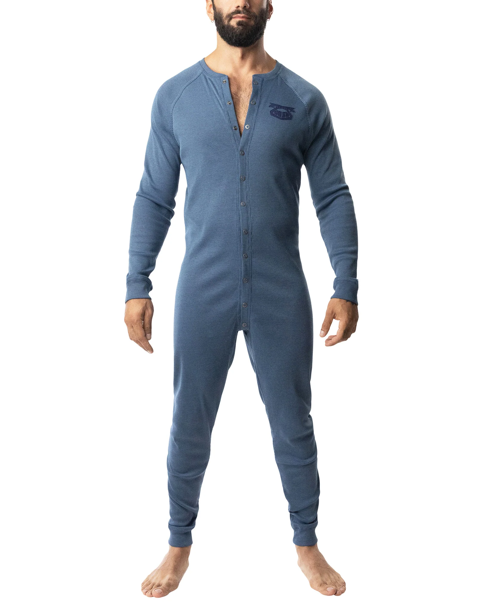 Nasty Pig Union Suit 2.0 in Midnight Navy and Blue Steel - Image 2