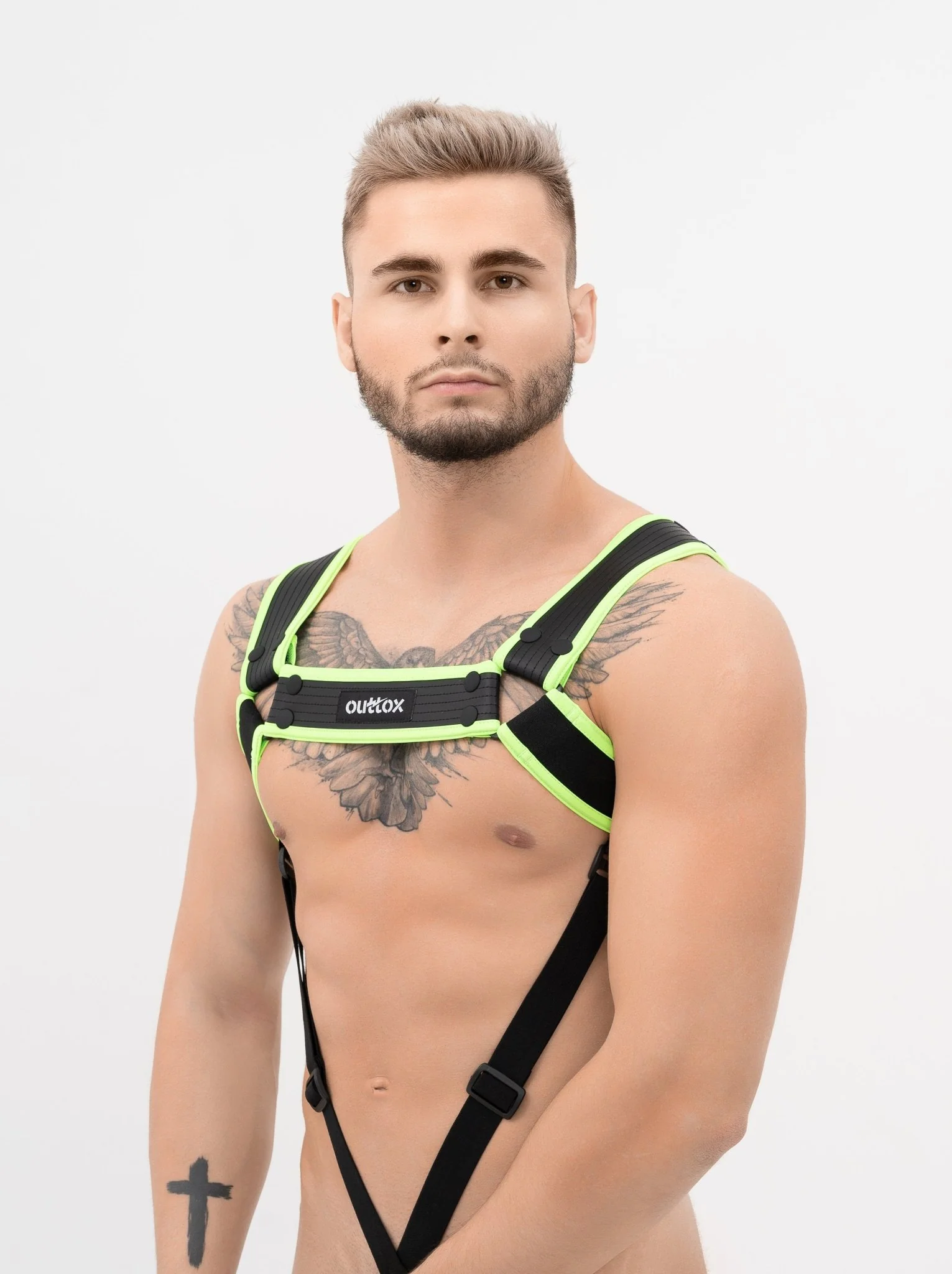 Outtox Bulldog Harness with C-Ring and Snaps - Image 13