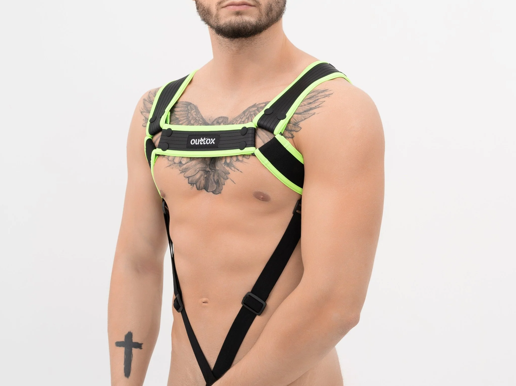 Outtox Bulldog Harness with C-Ring and Snaps - Image 17