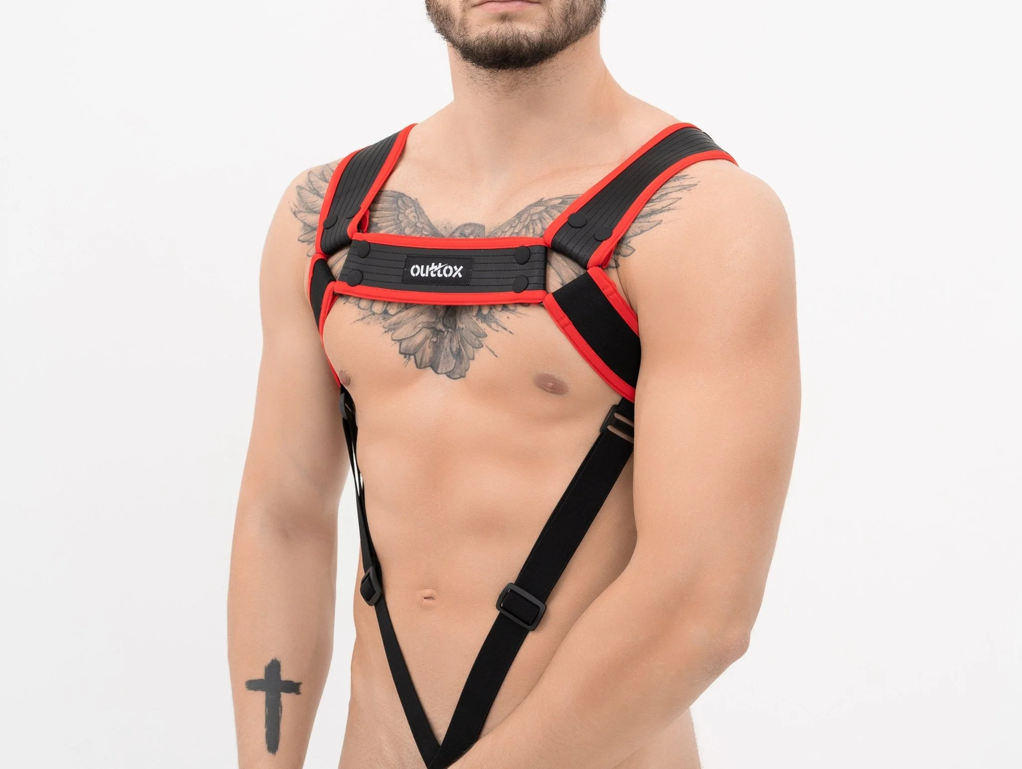 Outtox Bulldog Harness with C-Ring and Snaps - Image 9
