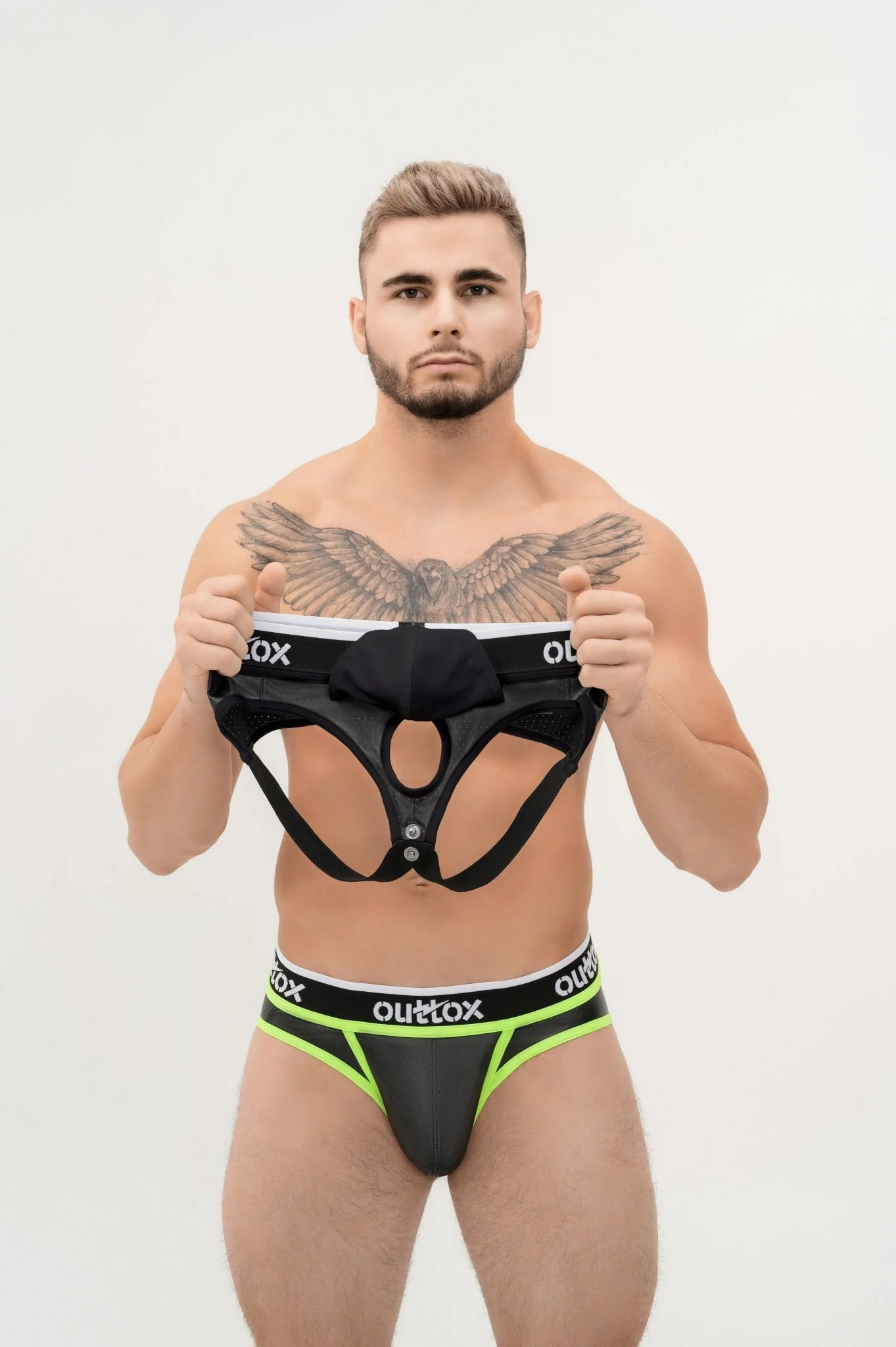 Outtox Open Rear Brief with Snap Codpiece - Image 14