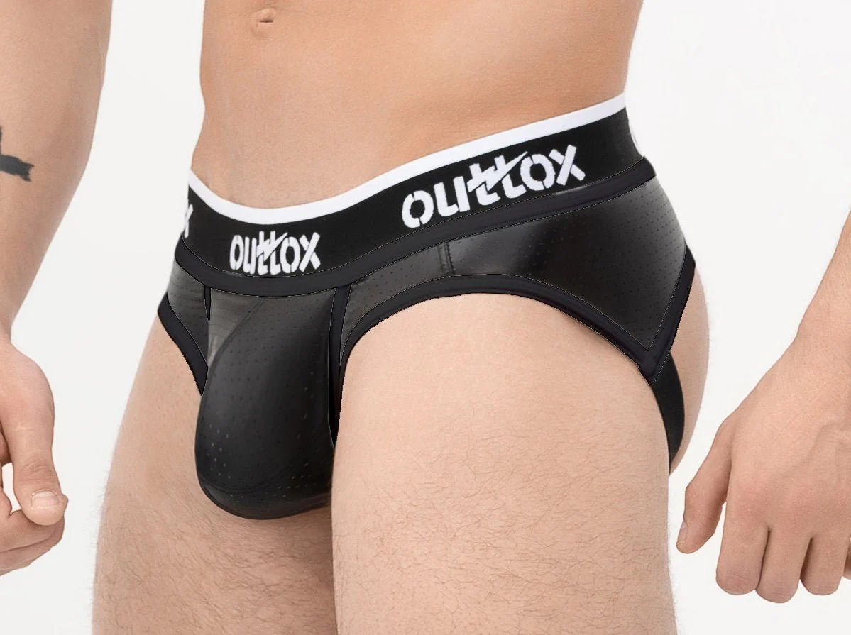 Outtox Open Rear Brief with Snap Codpiece - Image 7