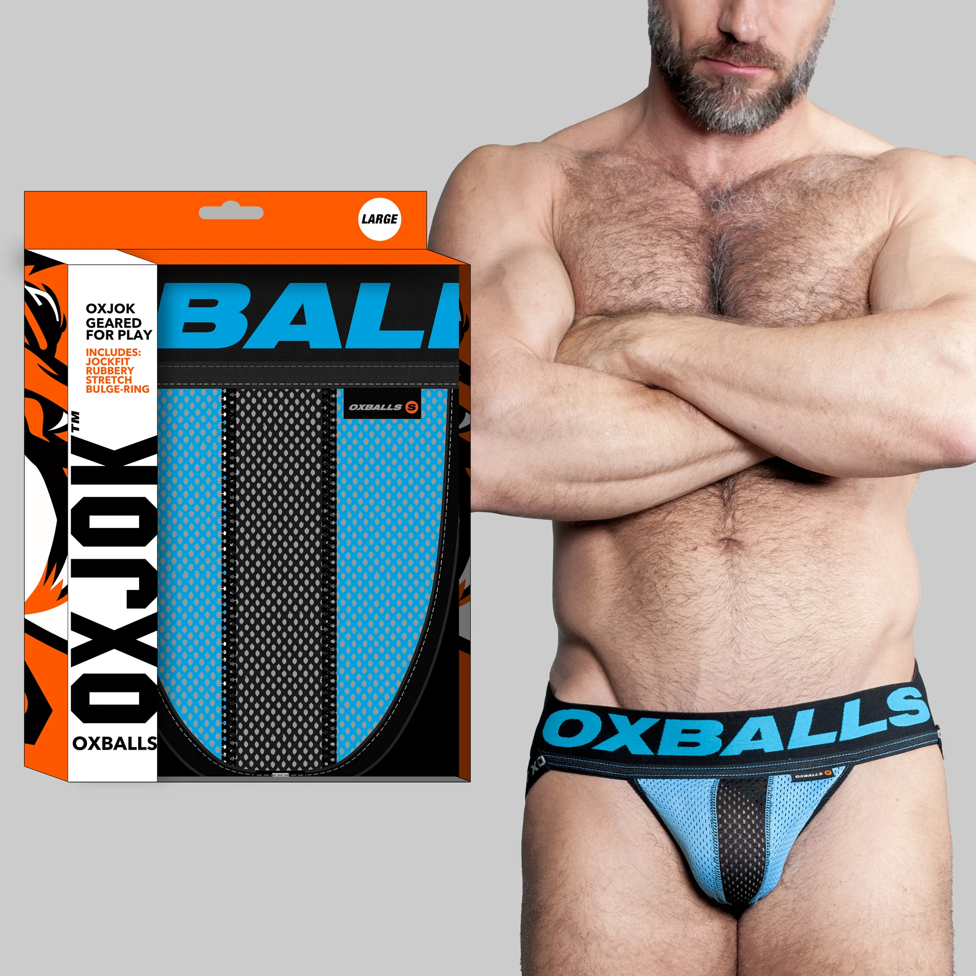 OxBalls Air Mesh Jockstrap - Image 3