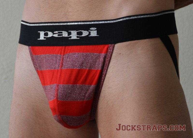 Papi After Dark Striped Jockstrap - Image 3