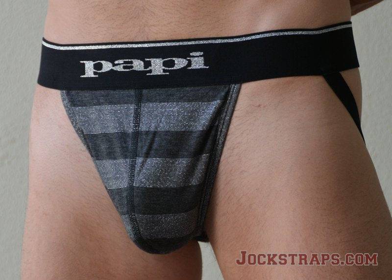 Papi After Dark Striped Jockstrap - Image 6