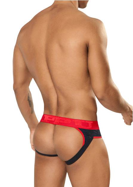 PPU Textured Nylon Stretch Jockstrap - Image 5