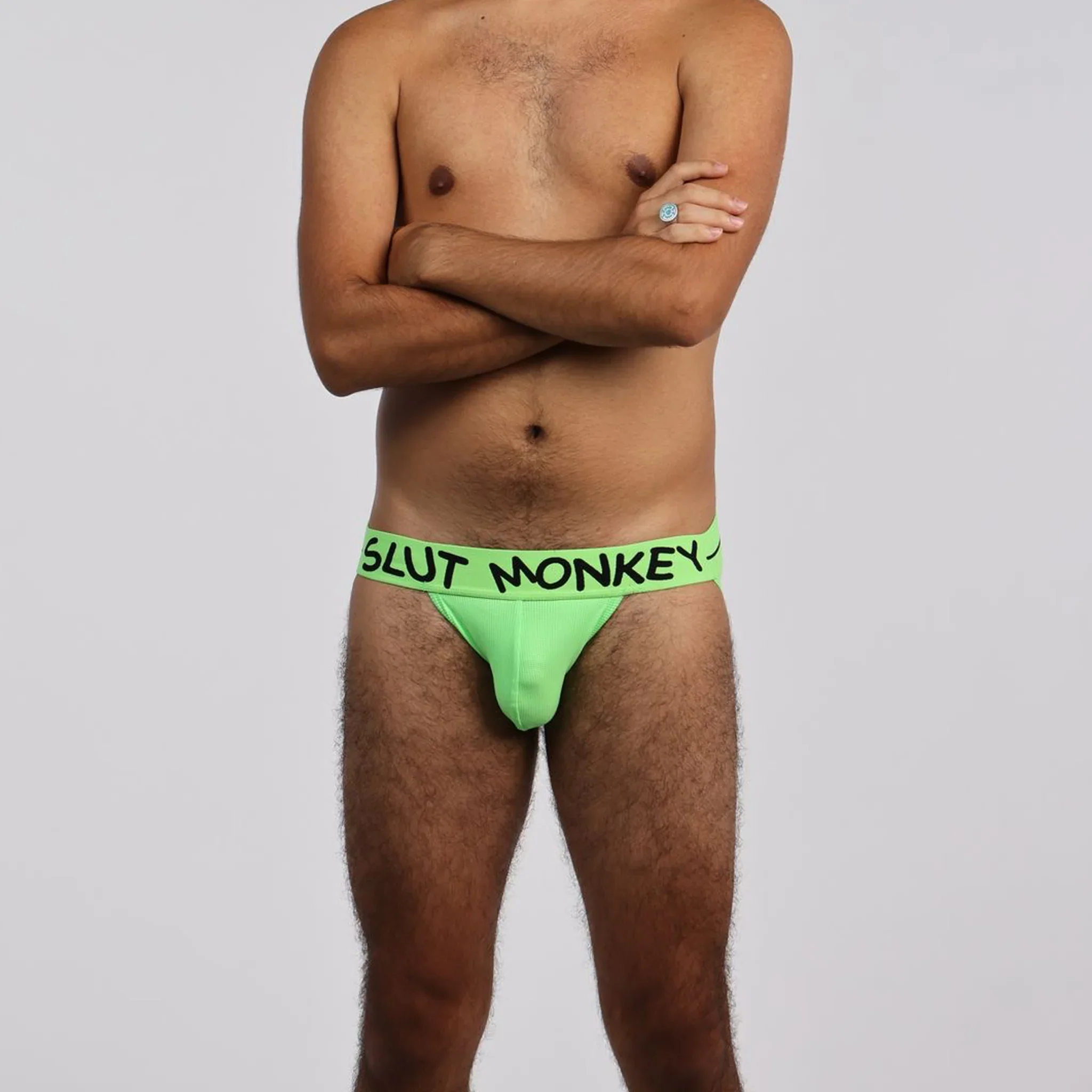 Slut Monkey Neon Jockstrap - Image 4