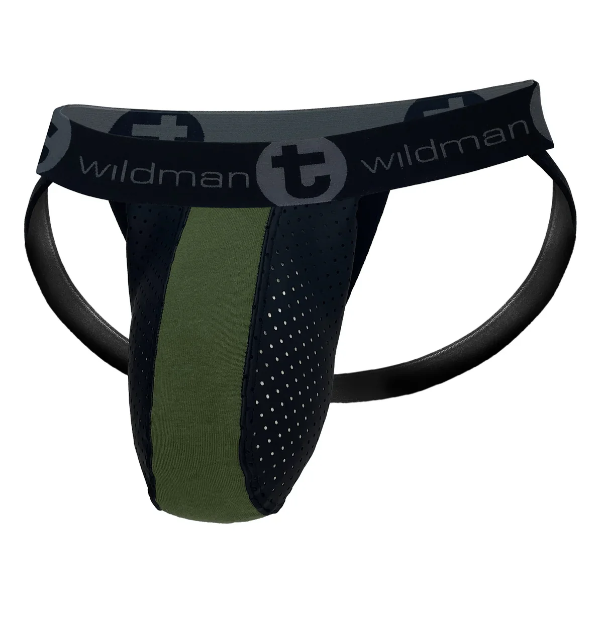 WildmanT Big Boy Pouch Rubber/Cotton Jockstrap - Image 9