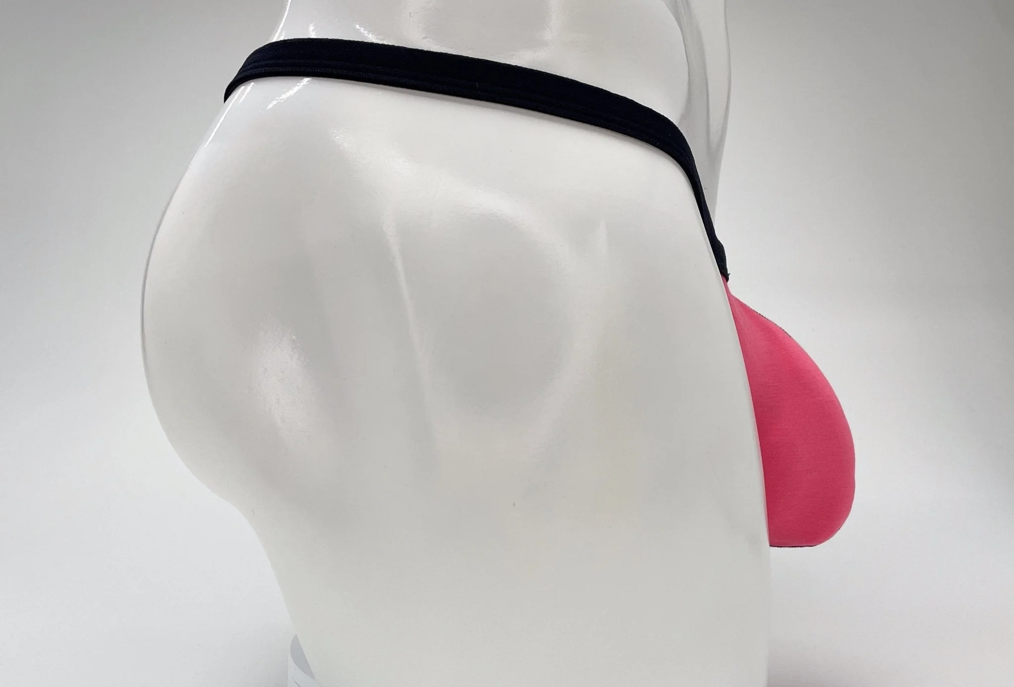 WildmanT Modal Micro Thong Big Boy Pouch Pink - Image 23