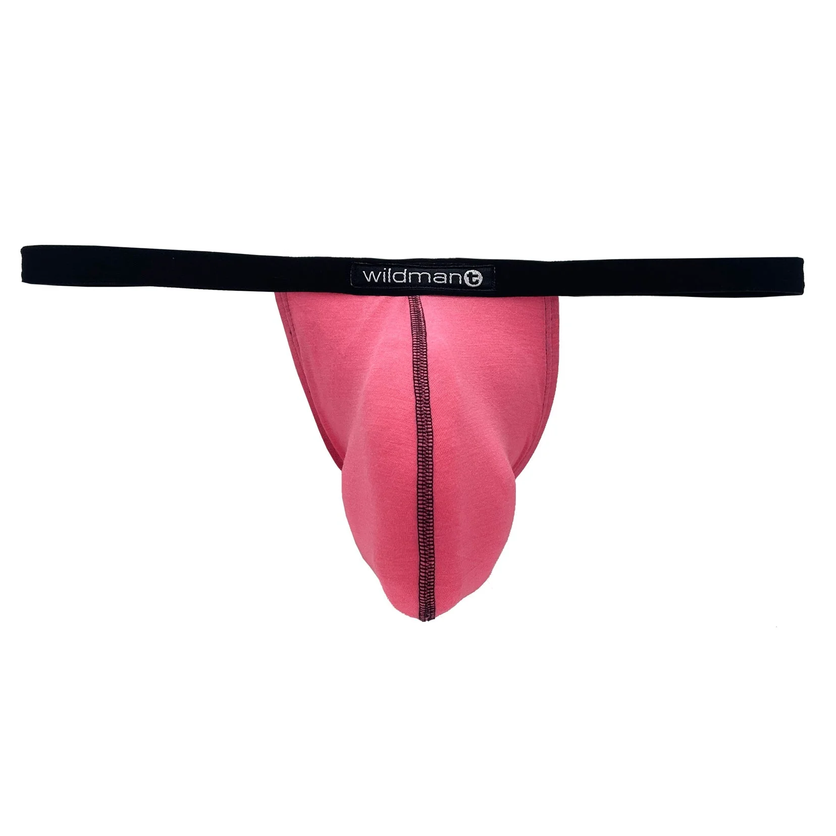 WildmanT Modal Micro Thong Big Boy Pouch Pink - Image 4