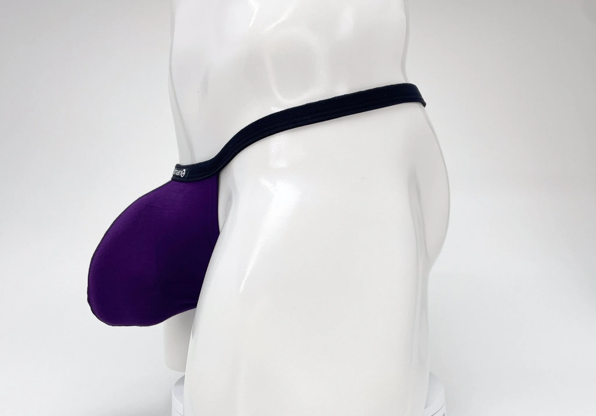 WildmanT Modal Micro Thong Big Boy Pouch Purple - Image 10
