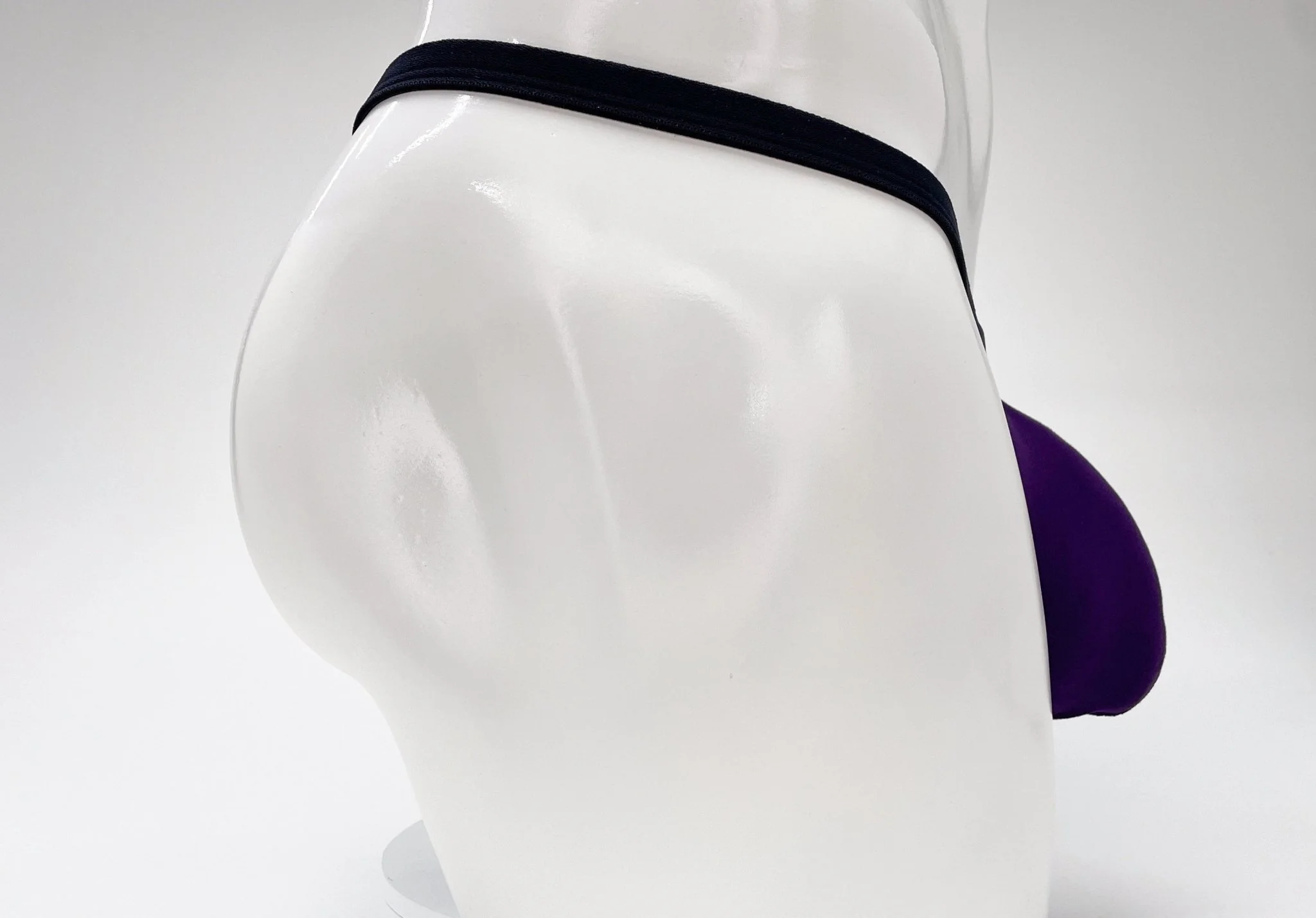 WildmanT Modal Micro Thong Big Boy Pouch Purple - Image 23
