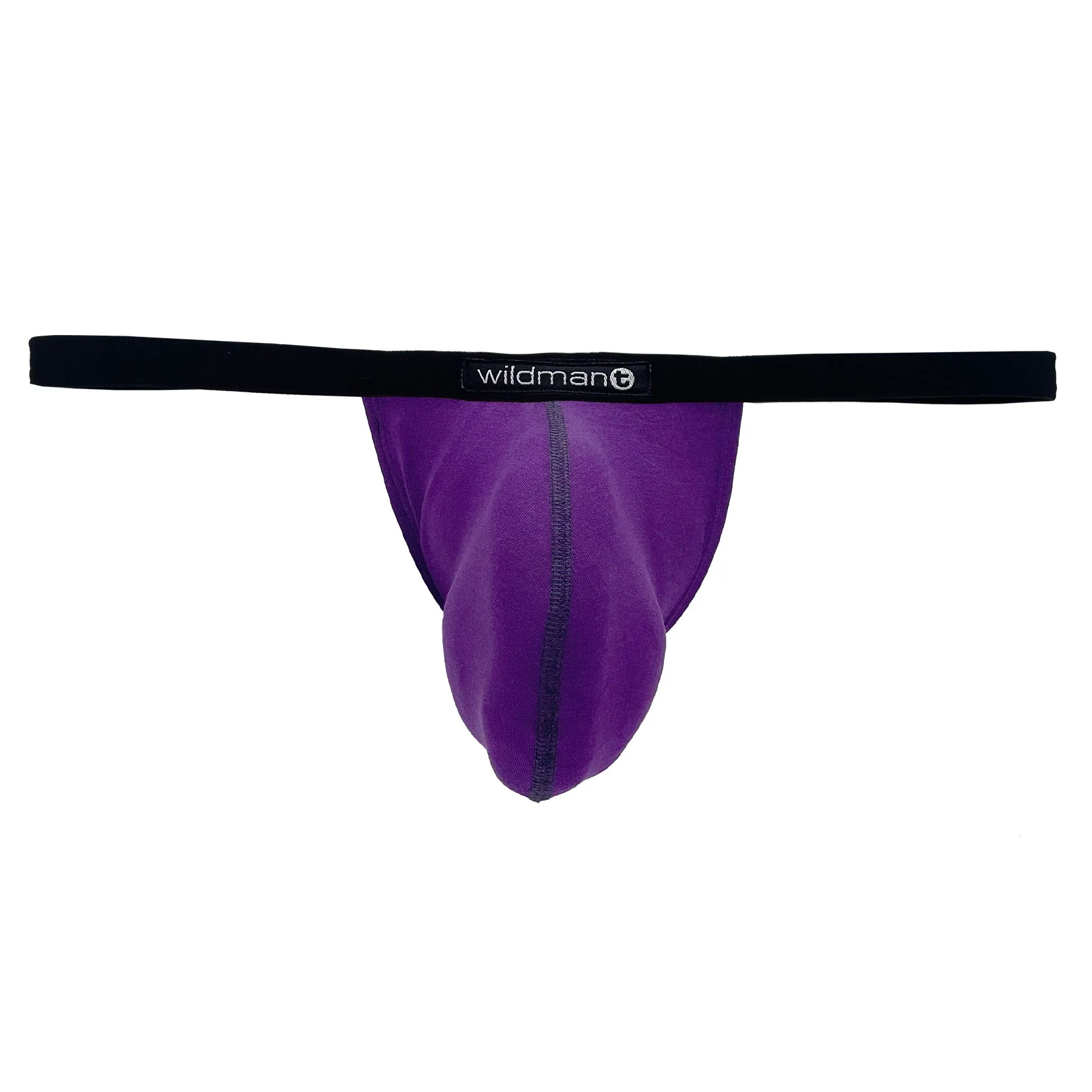 WildmanT Modal Micro Thong Big Boy Pouch Purple - Image 4