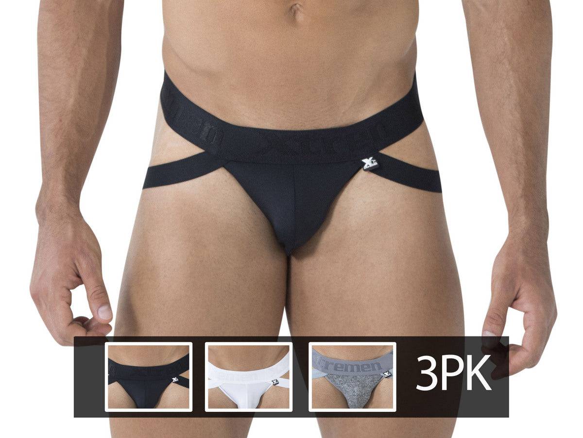 Xtremen 3-Pack Double-Strap Jockstraps - Image 13
