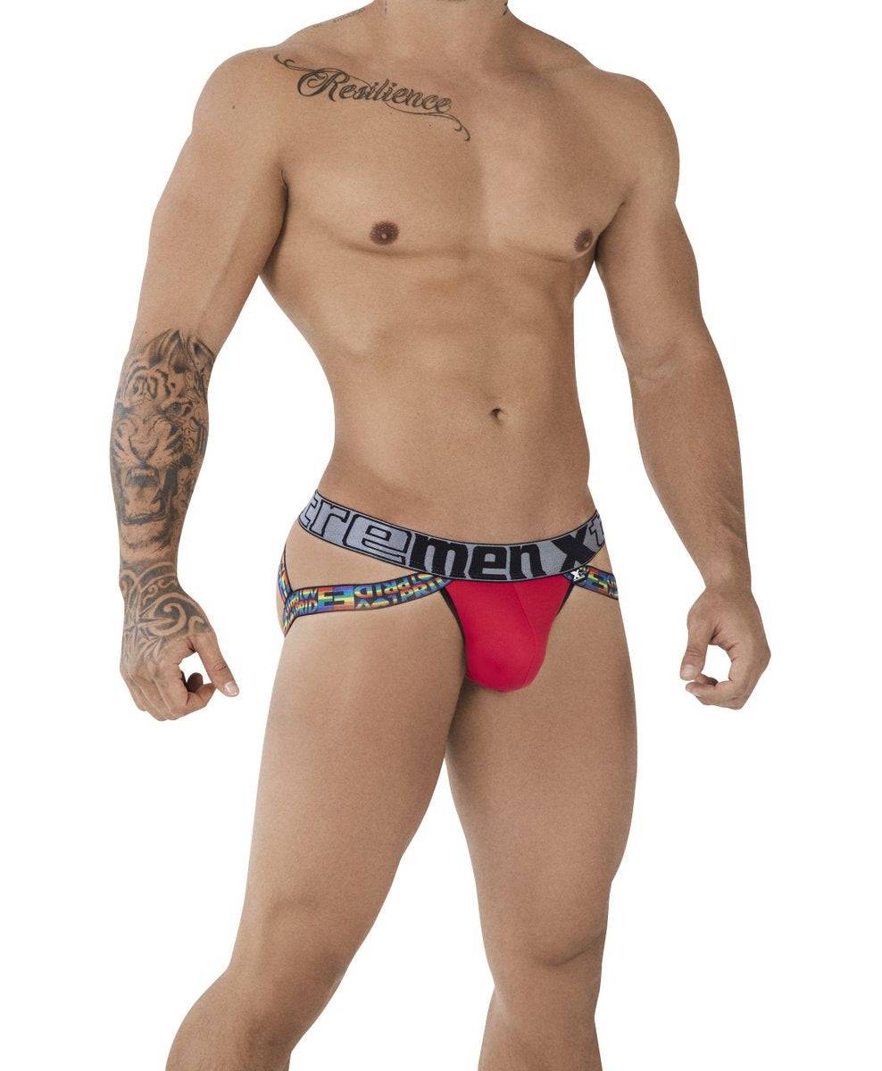 Xtremen 91084 Microfiber Pride Jockstrap - Image 5