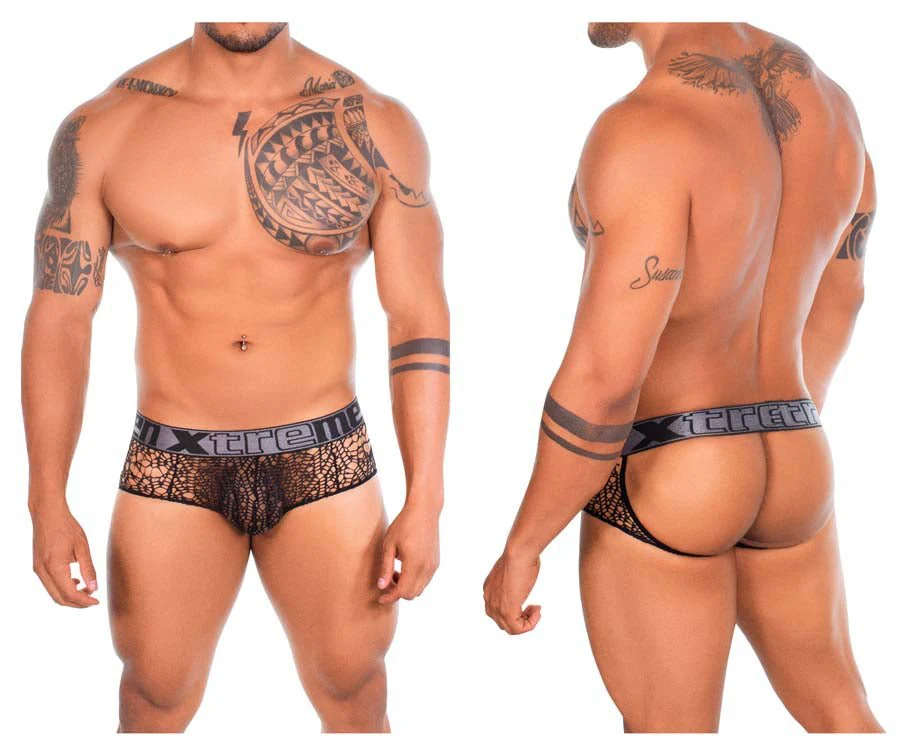 XTremen 91119 Lace Jockstrap - Image 2